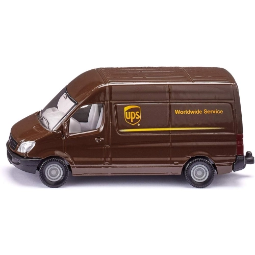 Zestaw pojazdów UPS Logistics modele metalowe SIKU S6324